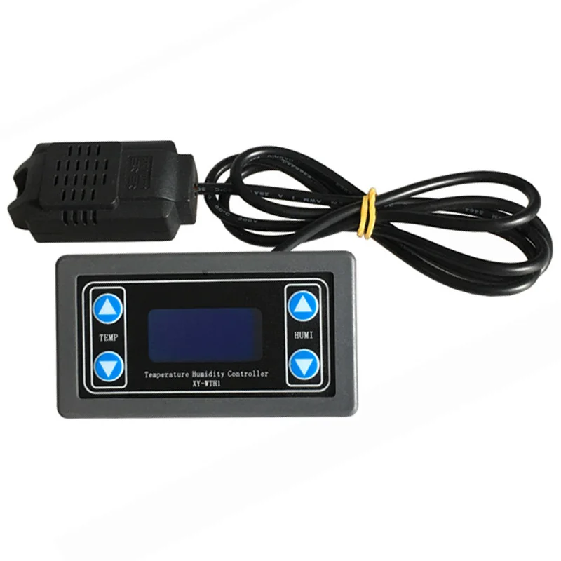 XY-WTH1 Цифровой контроллер постоянной температуры и влажности с двумя выходами термостата для AC 220V, с дисплеем, питающимся от постоянного тока 6-30 В.