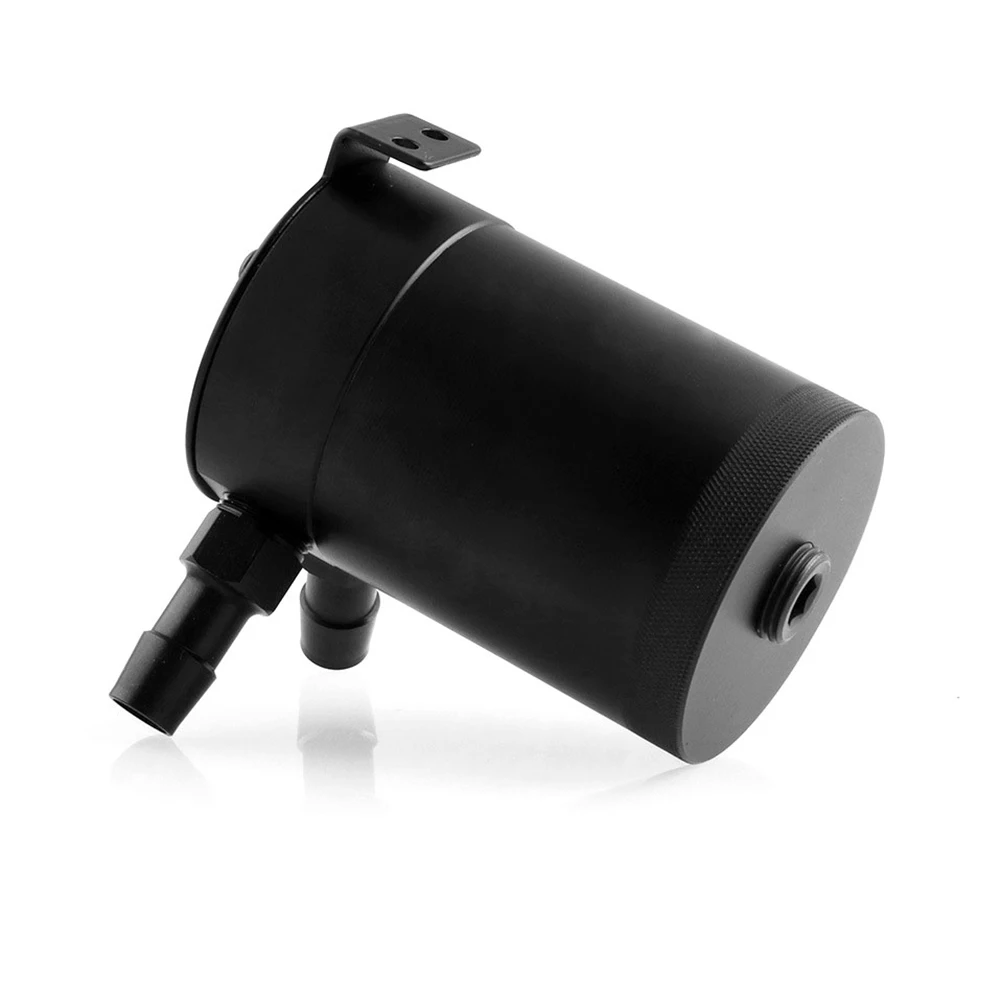 Универсальный 2 Порты и разъёмы тупик Алюминий сплав маслоуловитель резервуар с