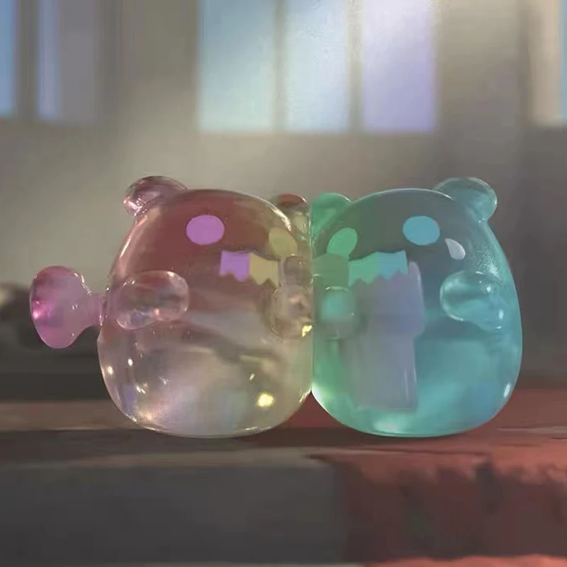 ShinWoo-figura de acci&oacute;n de la serie Love and Death, modelo Original, oso fantasma, caja sorpresa, regalo-3