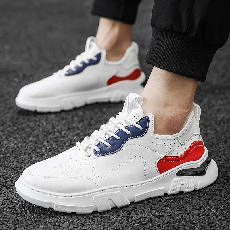 

2021 four seasons leisure sports shoes trend low top shoes breathable men's skateboarding shoes