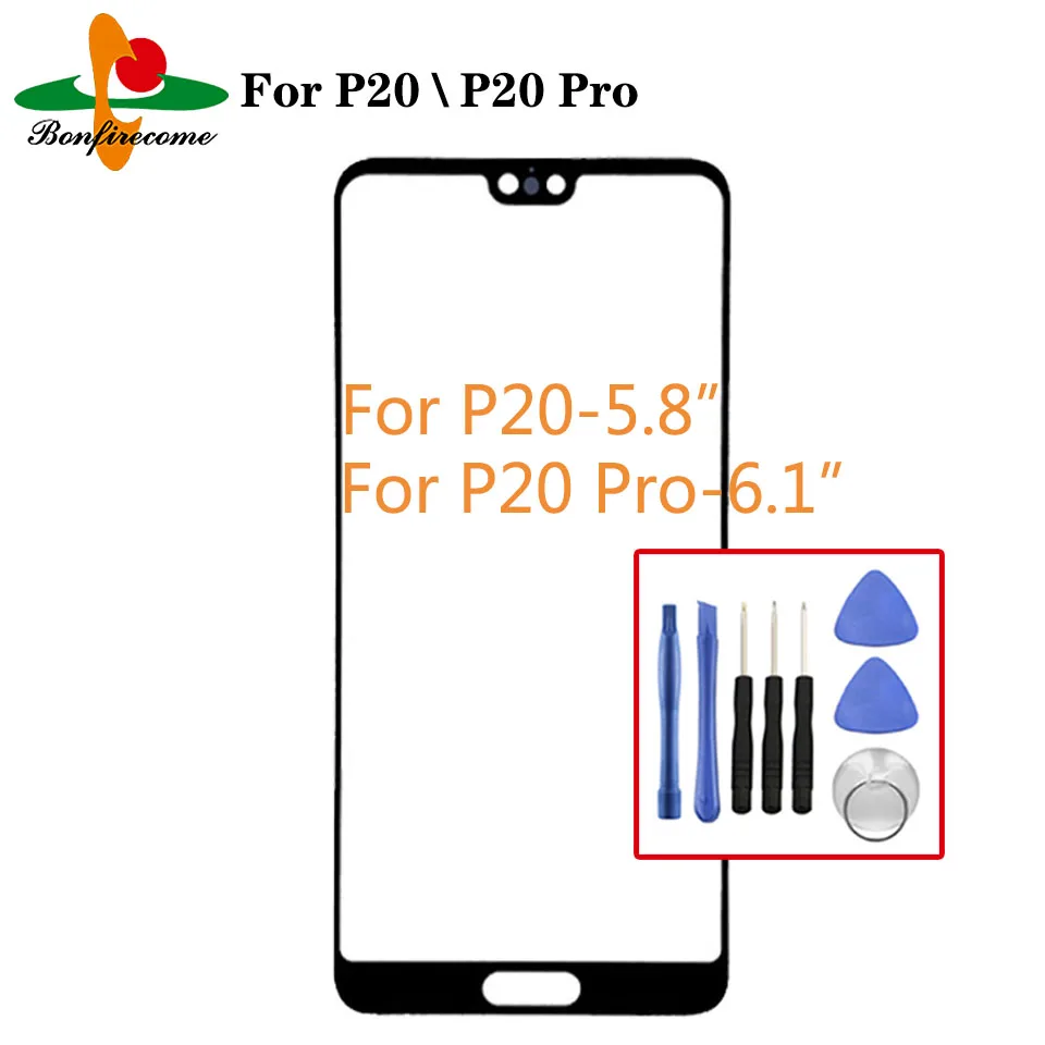 Стекло сенсорного экрана для Huawei P20 Pro P20Pro ЖК дисплей Панель переднее внешнее