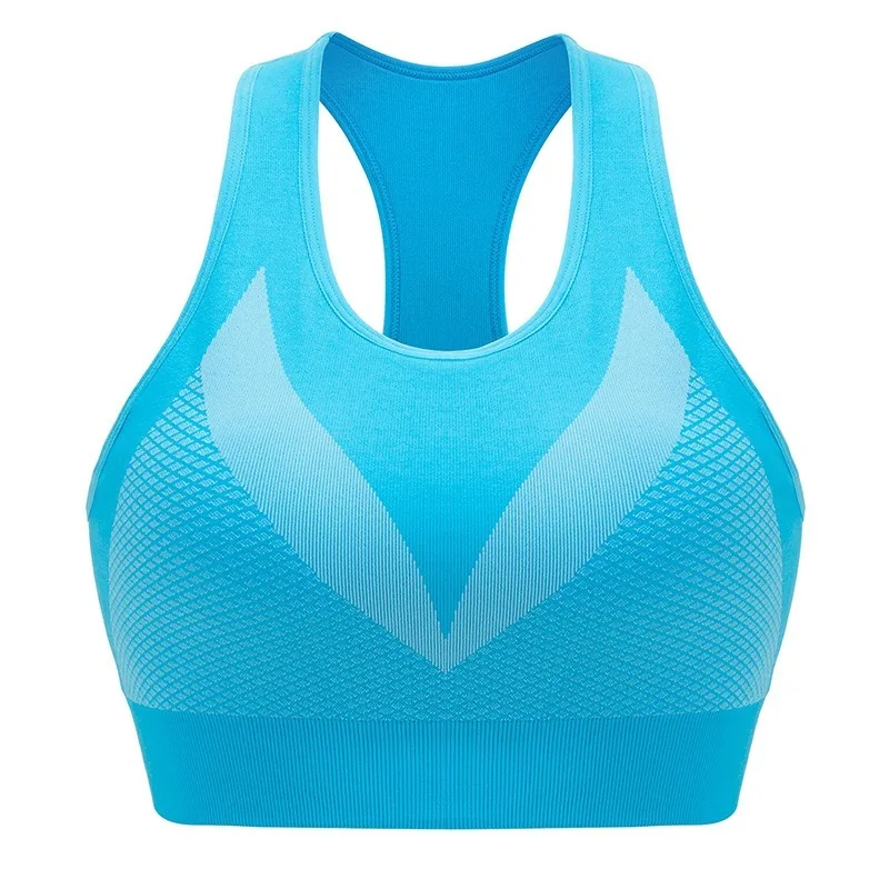 

Fashion Fitness Bra High Elastic and Shockproof Seamless Fitness Splicing Underwear Sports Bras for Women Casual Workout Comfy