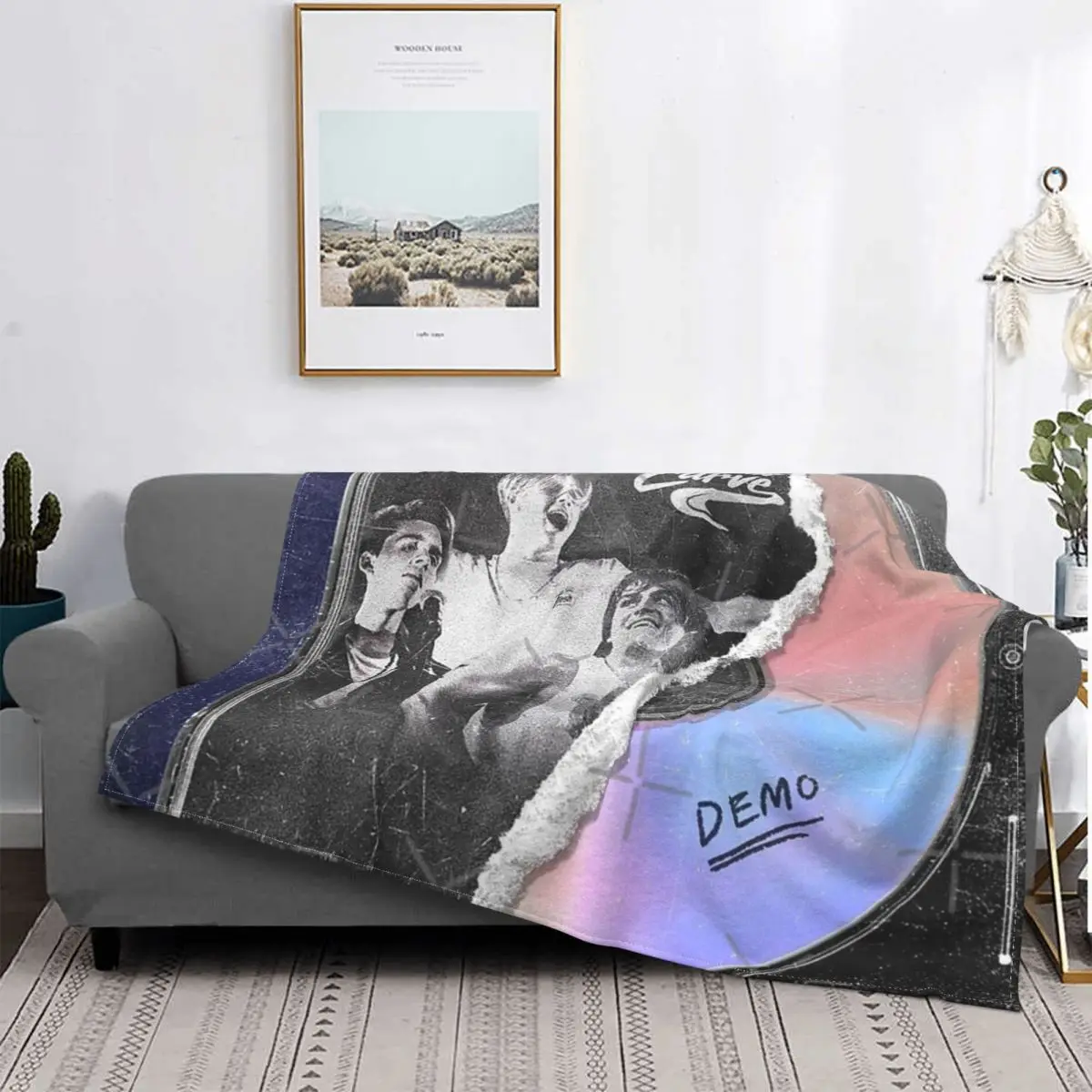 

Демо-одеяло Sunset Curve, покрывало для кровати в клетку, детское одеяло, покрывало, 150, постельное белье из хлопка