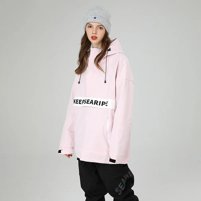 Толстовка одежда для сноуборда свитер мужская и женская снега на осень зиму