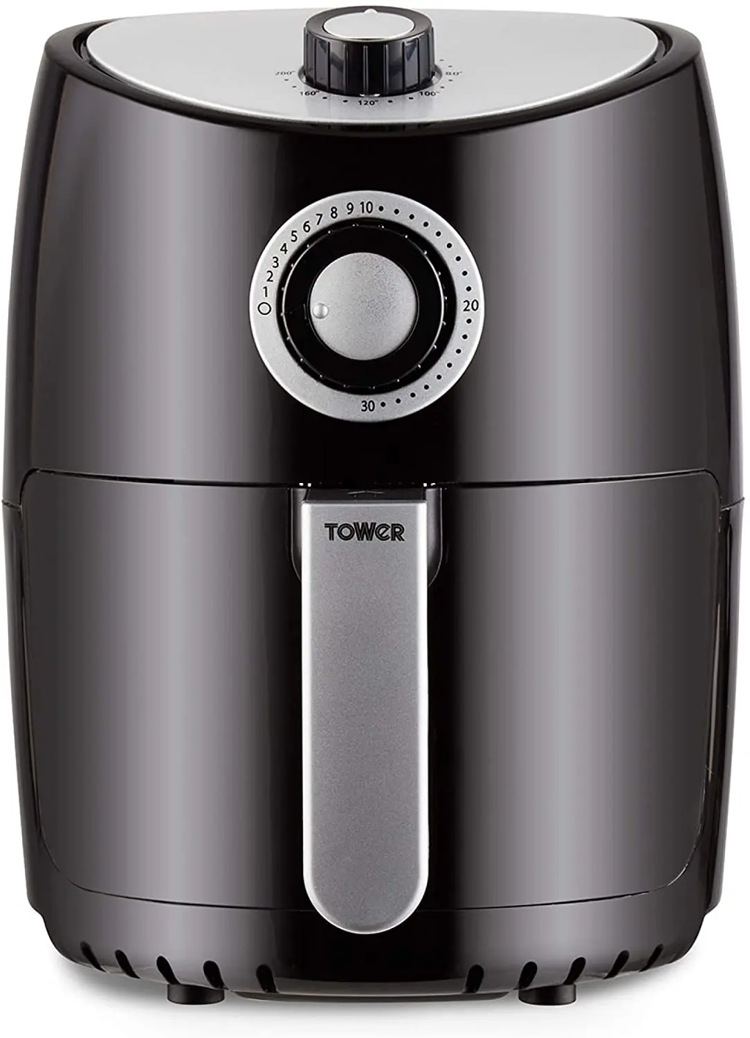 

Tower T17023 Air Fryer Oven With Rapid Air Circulation And 30 Min Timer, 2.2 Litre, Black CF48
