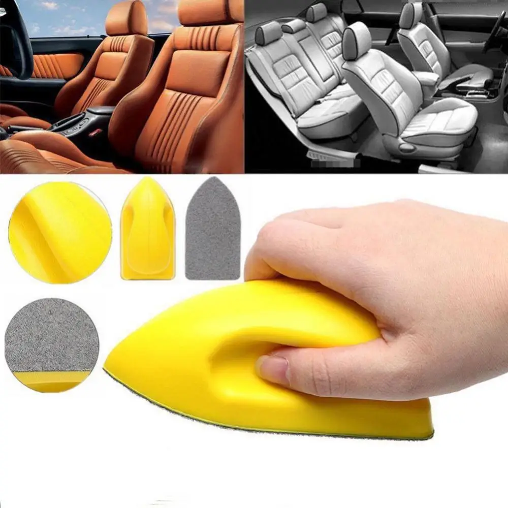 

Cleaning Brush Car Felt Washing Tool for Car Leather Seat Auto Care Detailing Interior cleaning brush Auto Tool Washing Part