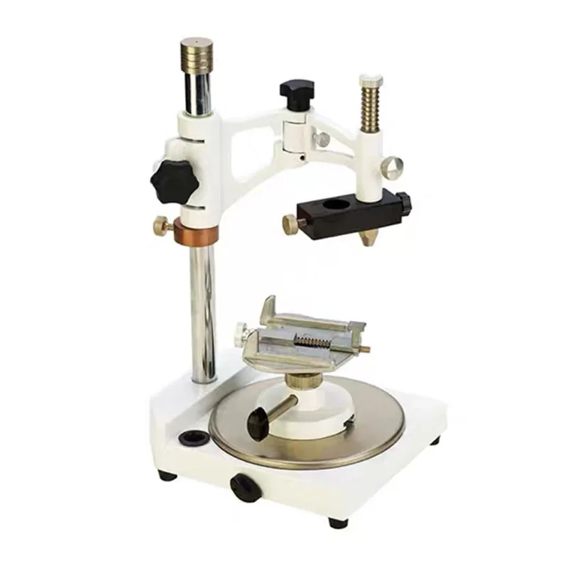 

New Dental Lab Equipment Parallelometer Square Base Surveyor Visualizer with 7 Tips