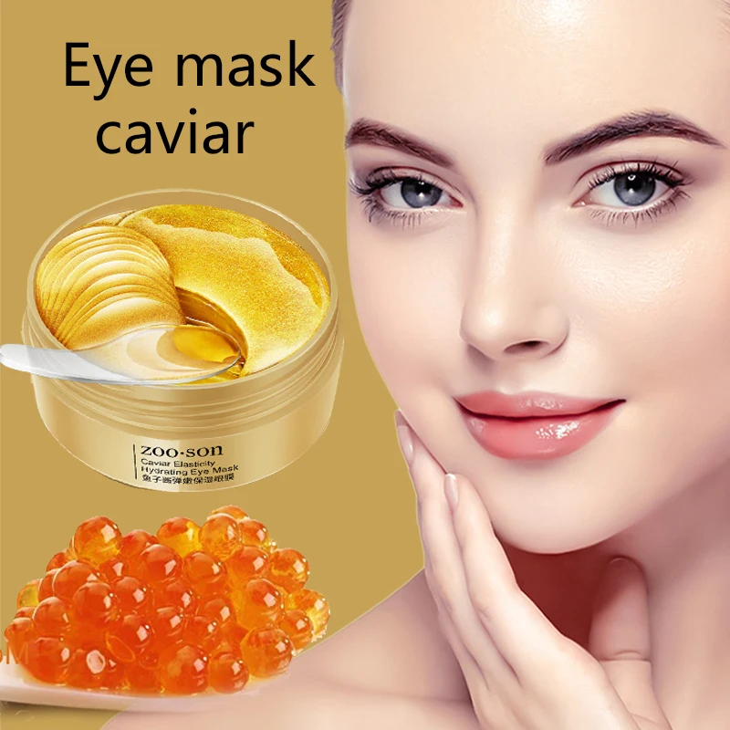 

BIOAQUA 60pcs Gold Collagen Eye Mask Anti Wrinkle Sleep Crystal Eye Patch Moisturizing Dark Circles Remover Eye Mask Eye Care