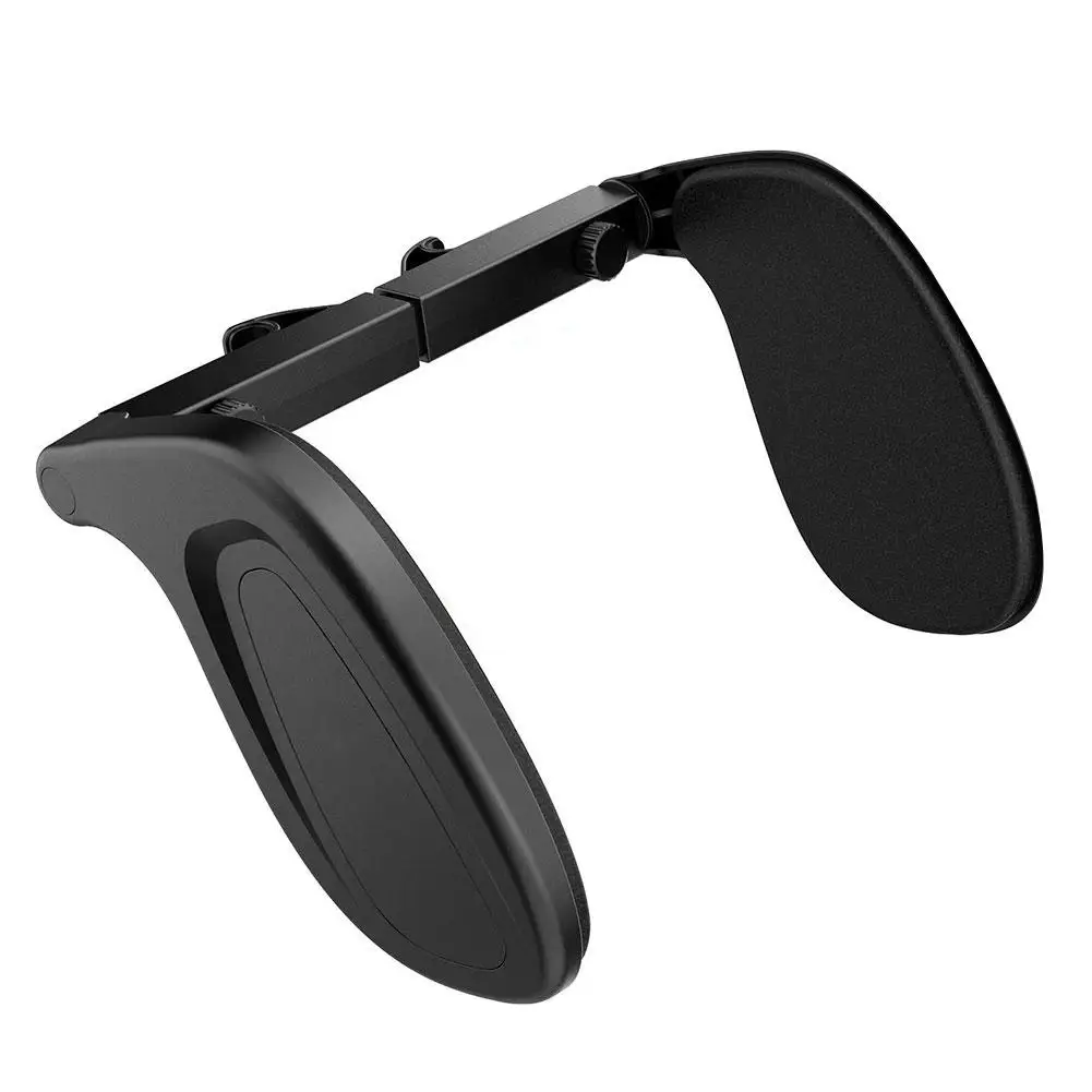 Телескопическое сиденье подголовник автомобиля искусственная кожа Спящая Шея