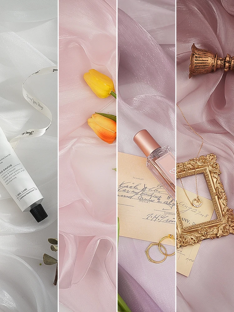 Высококачественная яркая Тюлевая ткань для студийной фотосъемки ювелирные