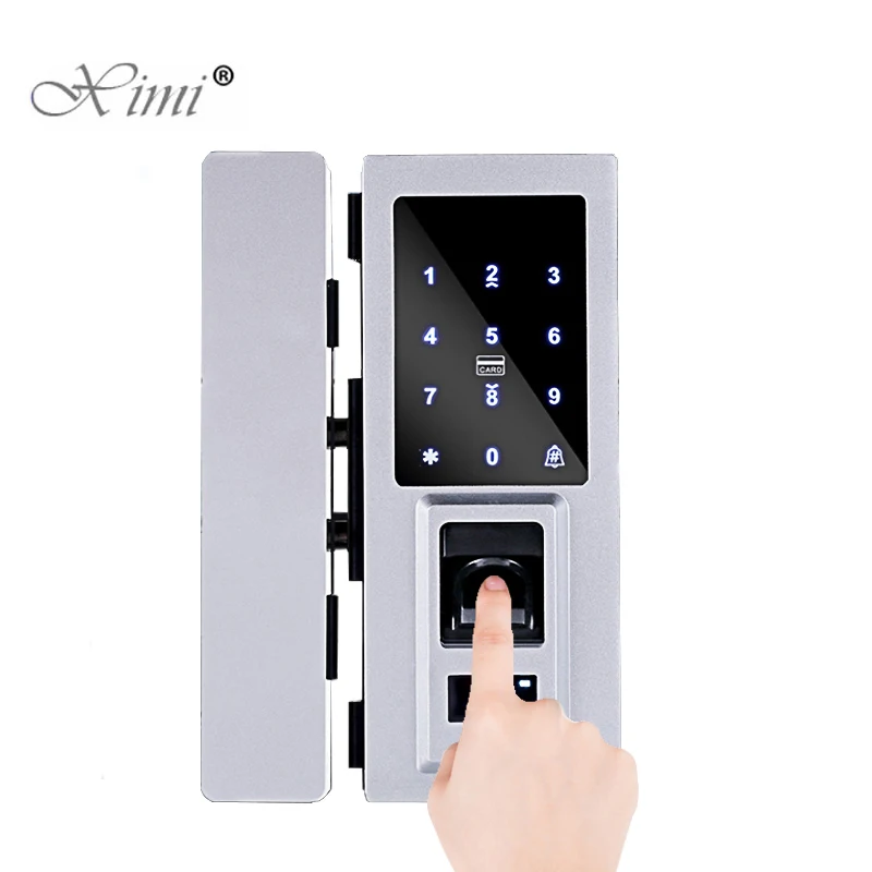 Дверной замок со сканером отпечатков пальцев для дома и офиса охранный