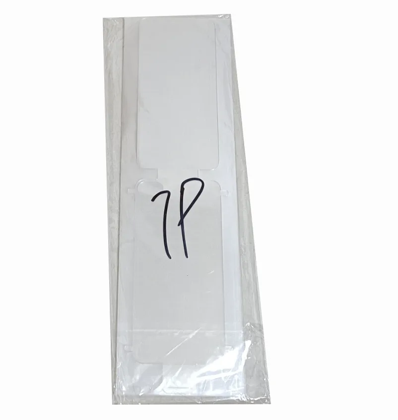 100Pcs/Lot Plastic Seal Factory Screen Protector Wrap Film For iPhone 6 6S 6P 7 7P 8 8G 7G Plus X XS XR 12 Mini 11 13 Pro Max