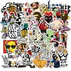 Наклейки с логотипом бренда, водостойкие, 103050100 шт., наклейки с персонажами из мультфильмов