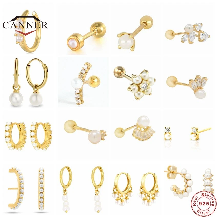 

Серьги-гвоздики женские из серебра 925 пробы с круглым жемчугом