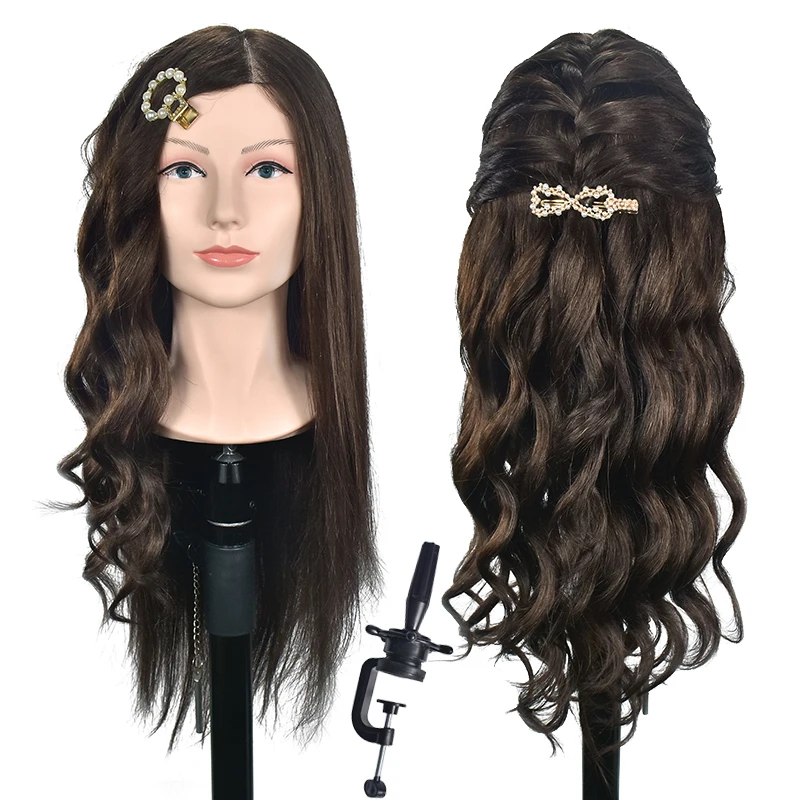 70 см парикмахерский тренировочный манекен голова для обучения парикмахерской