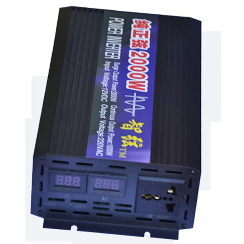 Преобразователь напряжения 12 В 24 постоянного тока в 220 переменного инвертор