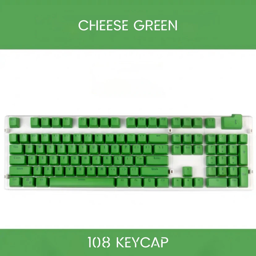 

DIY Double color PBT translucidus keycap OEM height 104 keycap PBT keycap Replace keycap FOR xiaomi Cherry for 61/87/104 keycap