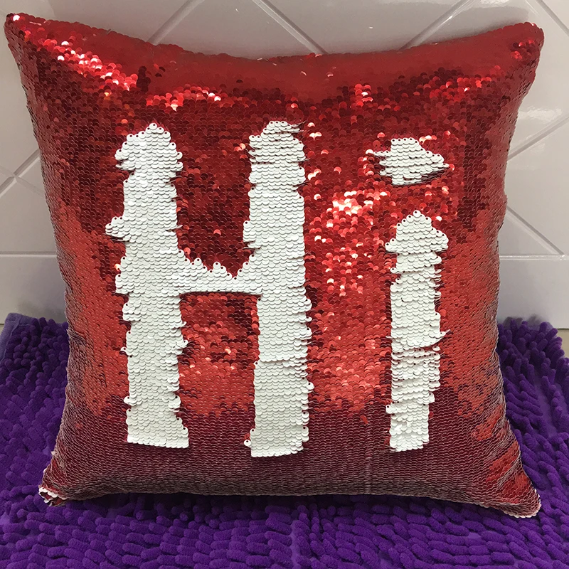 Волшебная Подушка Чехол Русалка подушка со стразами чехол меняющая цвет