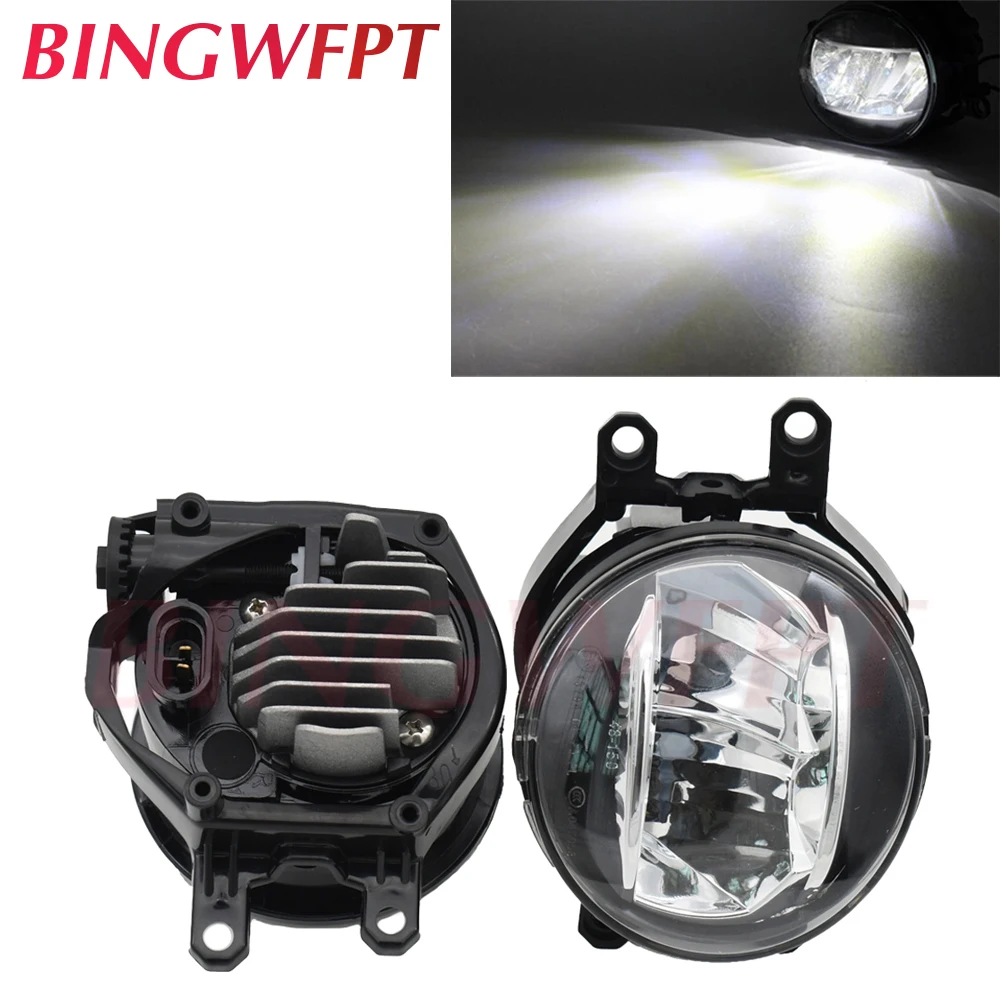 2 шт./пара (правый + левый) передний бампер автомобиля высокой яркий светодиодный