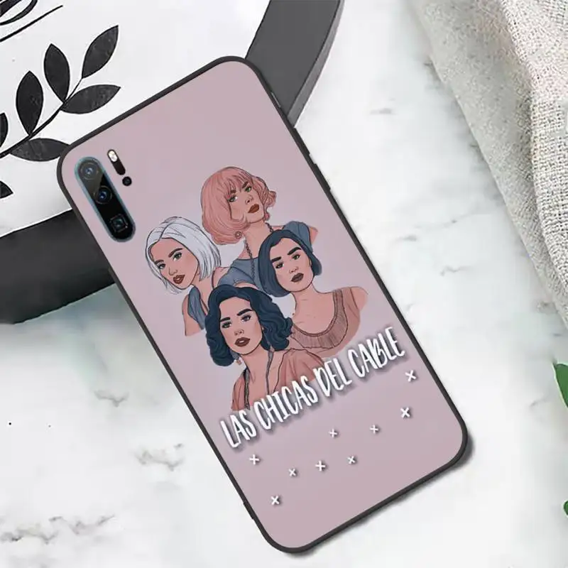 

Cable Girls Spanish TV series Phone Case For Huawei honor Mate P 10 20 30 40 i 9 8 pro x Lite smart 2019 nova 5t