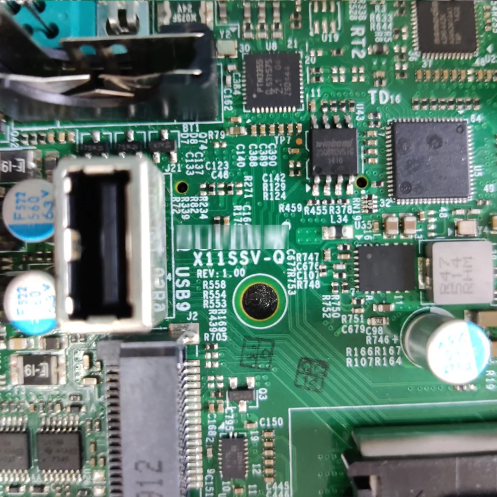 Bestellen Server Motherboard Für SuperMicro X11SSV-Q Einzel-Kanal LGA1151 Q170 Mini-ITX Kleine Bord