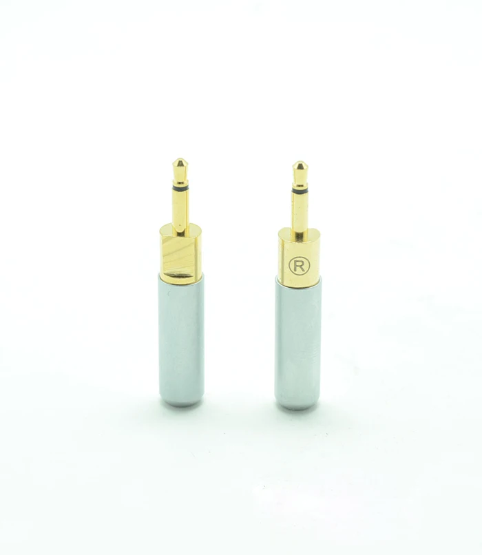 

10Pairs/Lot DIY Headphones Audio Cable Connector Pin Adapter Plug Repair For HD700 Heaset