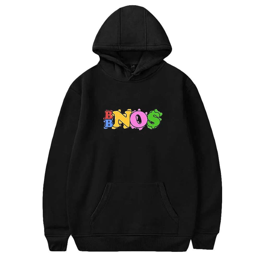 

BBNO$ Fashion Prints Hoodies Women/Men Long Sleeve Hooded Sweatshirts Hot Sale Casual Harajuku Streetwear Clothes