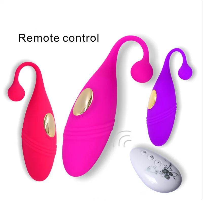 Беспроводной пульт дистанционного управления силиконовая Вибрирующая пуля яйцо