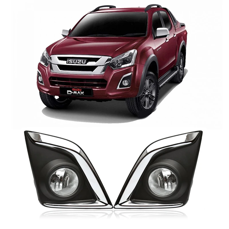 M &amp C для Isuzu D-MAX 2016 ~ 2018 (CV-CROSS HI-LANDER 4 двери/2 двери) автомобиль хром фар дальнего