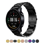 Ремешок из нержавеющей стали для Haylou LS02, сменный Браслет для наручных часов xiaomi mi, 22 мм20 мм