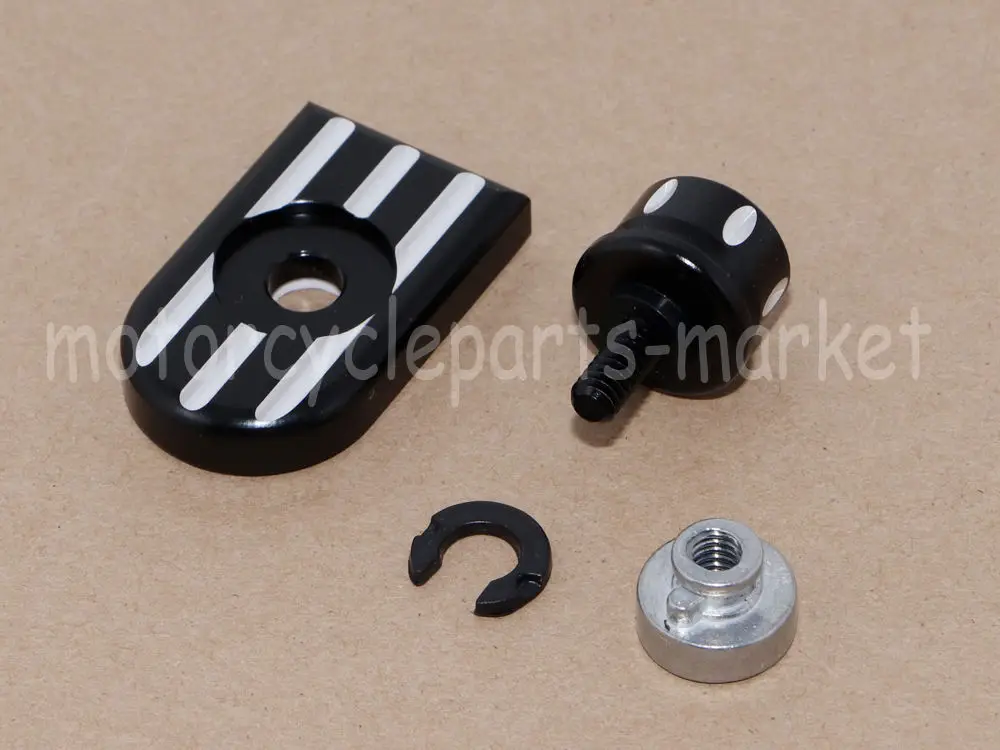 Заднего сиденья мотоцикла болт Tab Винт Ручка монтирования гайка крышки для Harley