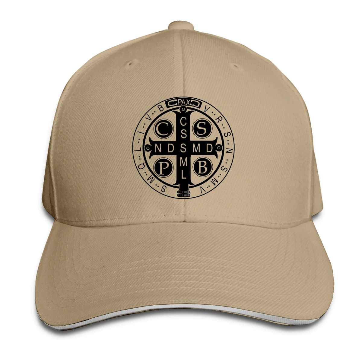 

Cross Of Saint Benedict men's womens Fashionable breathable Trucker Hat