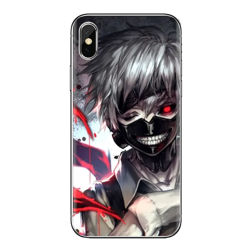 Силиконовый чехол аниме kaneki ken для samsung Galaxy S2 S3 S4 S5 MINI S6 S7 edge S8 S9 Plus Note 2 3 4 5 8 Coque Fundas |