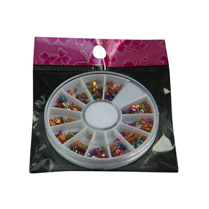 Набор украшений для нейл-арта несколько форм Золотая Руда украшение ногтей