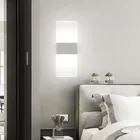 Современный светодиодный настенный светильник Nordic минималистский бра освещение Спальня Ночной светильник столовая Ресторан Бар Крытый декор настенные светильники