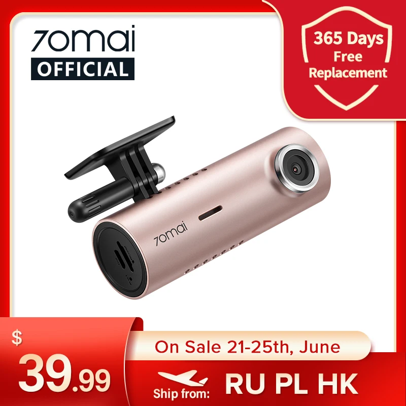 70mai Dash Cam M300 Видеорегистраторы для автомобилей 1296P превосходное Ночное видение 70mai M300 Cam Регистраторы 24 часа в сутки режим парковки WI FI и App Управление