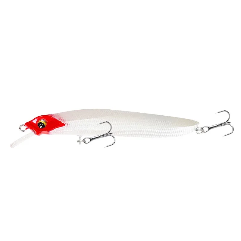 

Floating Fishing Lure Minnow Jerkbait Hard Lure 100mm 8g Freshwater Saltwater Treble Hook Topwater Bass Trout Pike