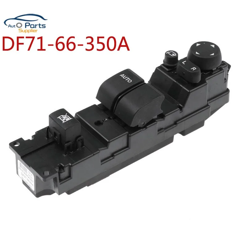 

New DF71-66-350A DF7166350A Front Left Master Power Window Control Switch Button For Mazda 2