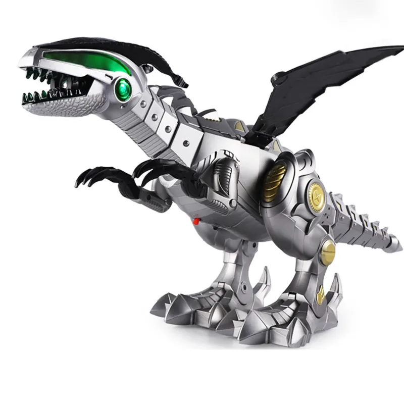 

Динозавры с дистанционным управлением, Электрический робот со звуком и светом, игрушка для раскопания, развивающие игрушки T Rex для детей, иг...