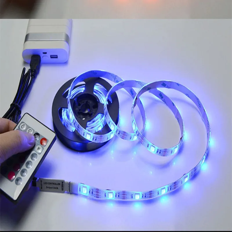 1 м 2 3 4 5 Светодиодная ленсветильник Кая лампа USB Bluetooth светильник ing 5050 RGB | Лампы и