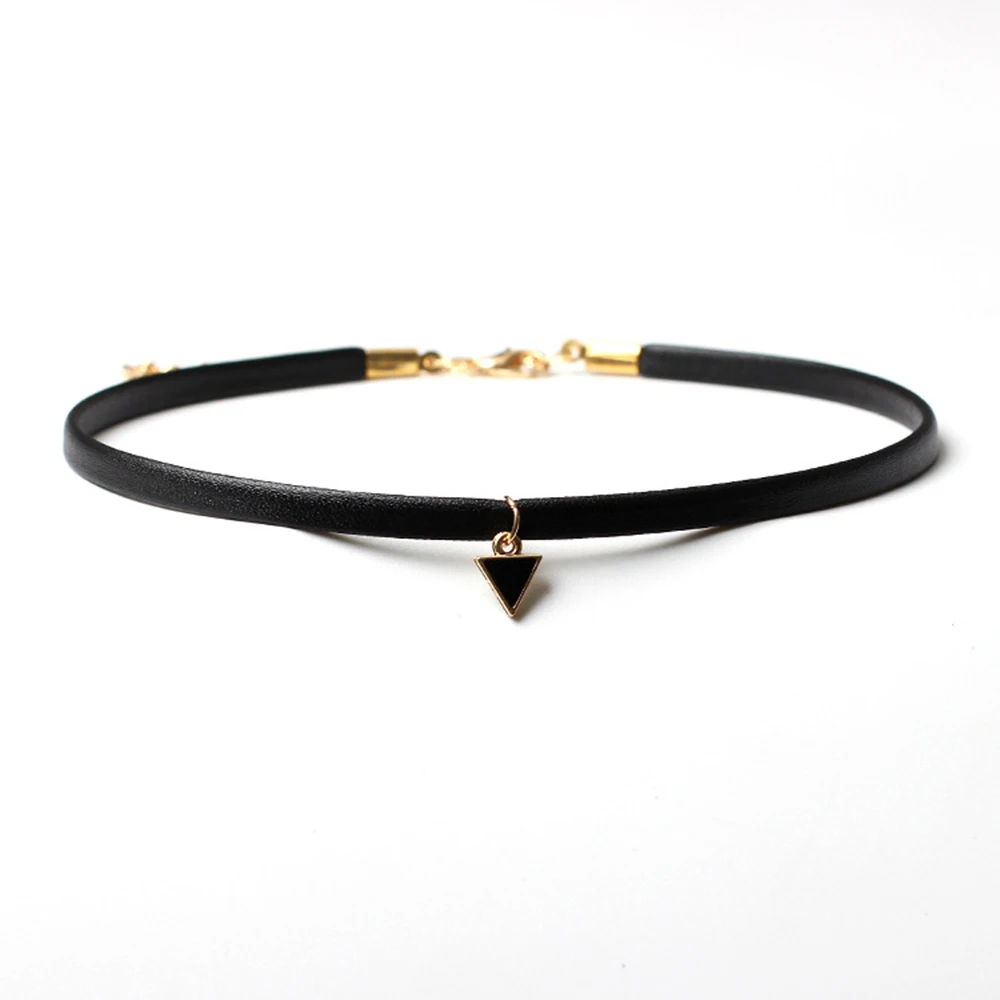 

Aesthetic Gothical Accessories With Spikes Collar Women Emo Choker Men's Leather NecKLACE Jewelry Punk Chocker Neck