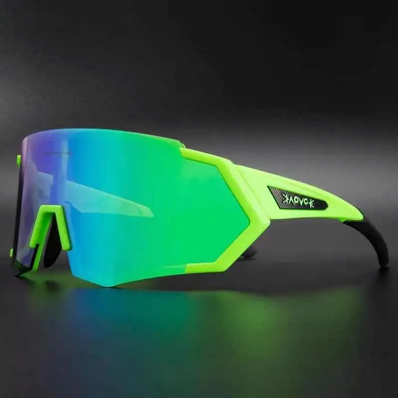 Outdoor Cycling Glasses for Men Sports UV400 Protection Goggles Sunglasses Women Mirror Color Lens MTB Accessories | Спорт и