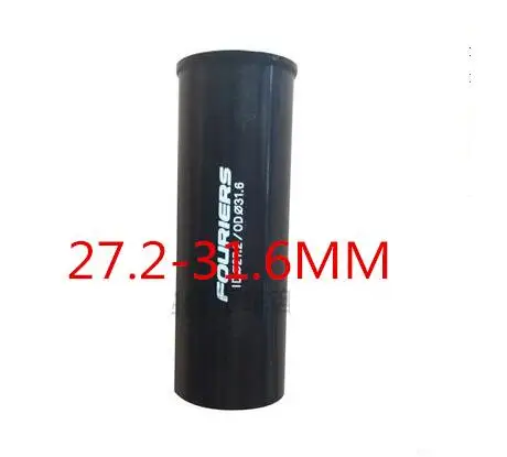 27.2-31.6mm FOURIERS AC-S007 Подседельный штырь для горного велосипеда из алюминиевого сплава с длинными рукавами преобразования Подседельный штырь трубки адаптер для преобразования супер светильник 30,9/31,6/27,2 мм - Цвет: 27.2-31.6mm