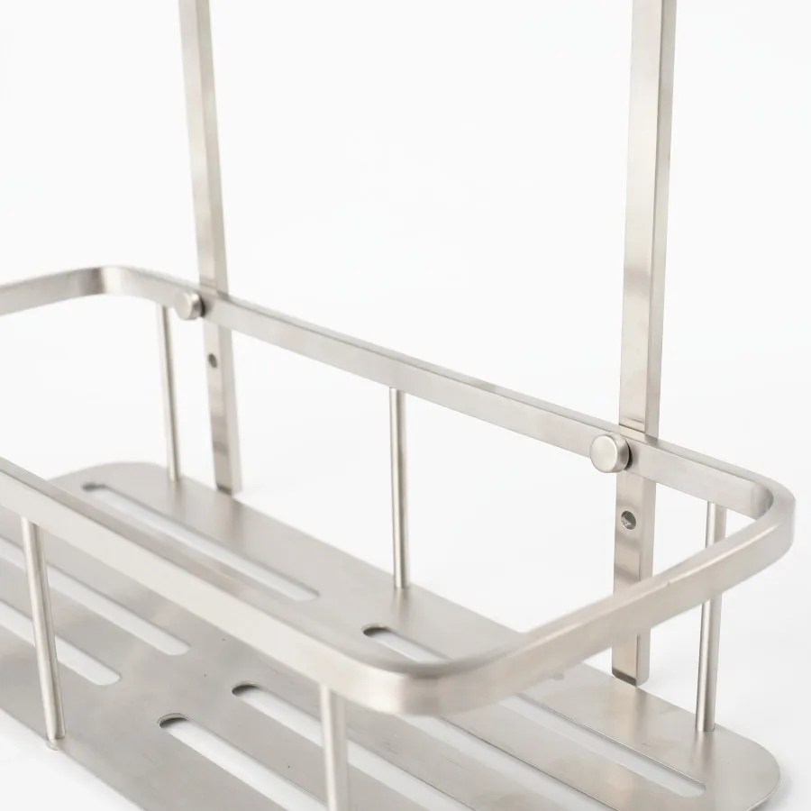 Нержавеющая сталь полки для ванной комнаты угловая вешалка из нержавеющей