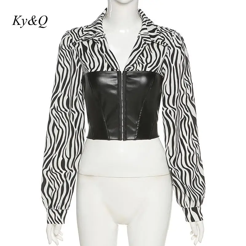 Сексуальный v-образный вырез элегантные язычком на шнуровке Корсет-белую полоску