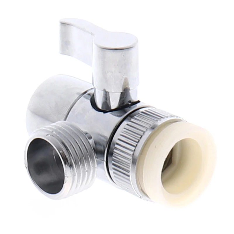 

3-way Diverter Valve Faucet Connector Adapter Three Head Function Switch