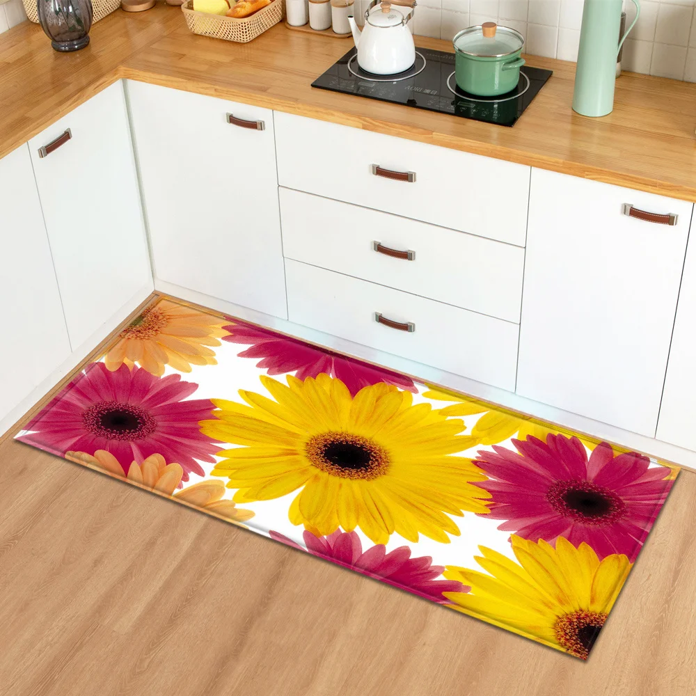 

Kitchen mat bedside bedroom decoration of the children floor mat home entrance bathroom corridor anti-slip long rug