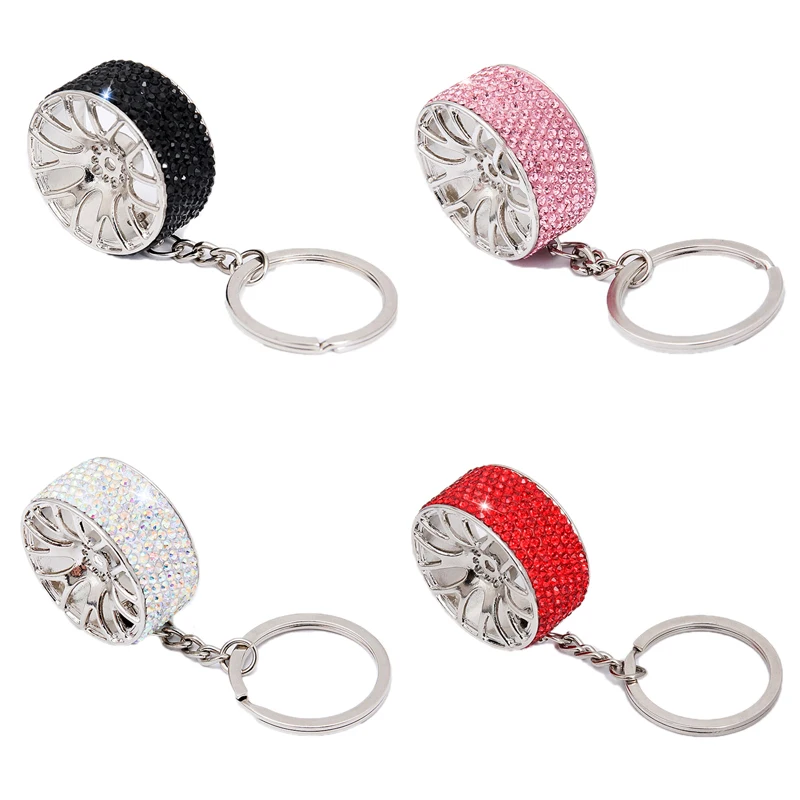 Брелок для ключей автомобильный держатель колес с алмазными шипами подходит BMW