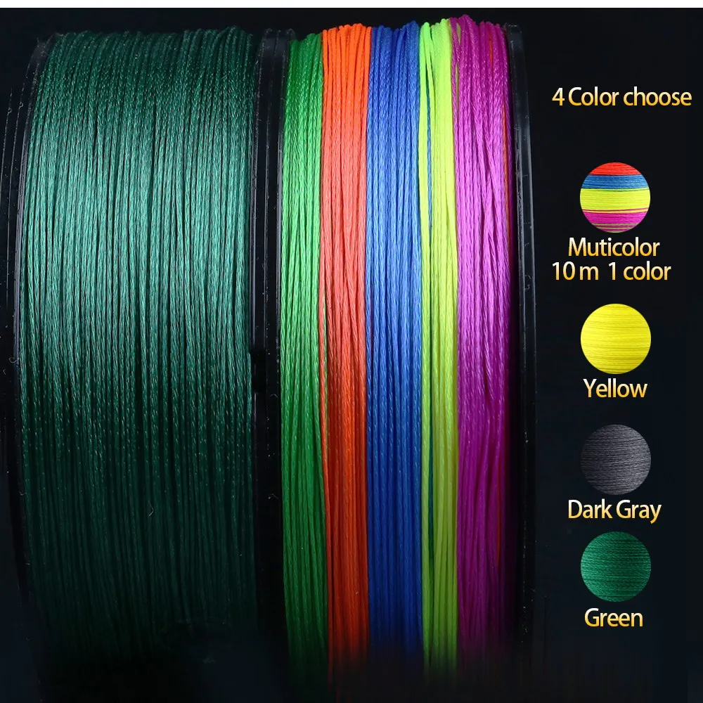 BAKAWA Pesca рыболовная леска для ловли карпа плетеная Многожильная из полиэтилена 9