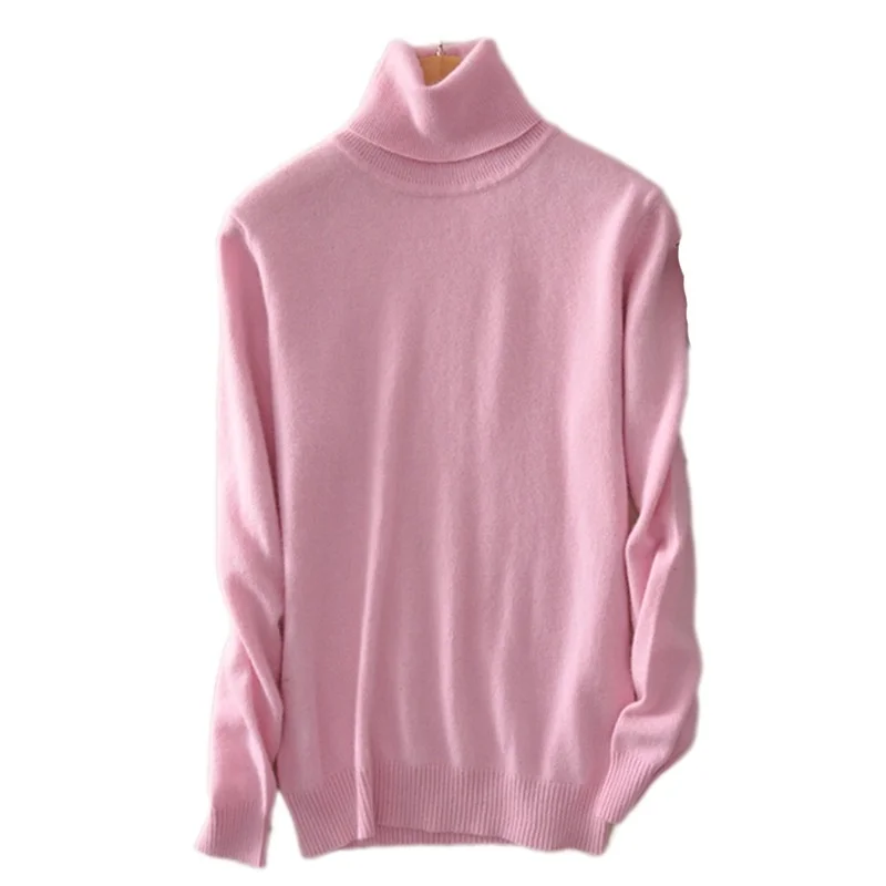 Sparsil Women Winter Warm Turtleneck Cashmere Sweater Women's Plus Size Knitted Wool Sweaters Lady Casual Pullovers Female Tops | Женская